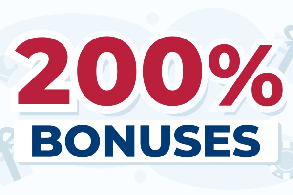 200% Welcome Bonus